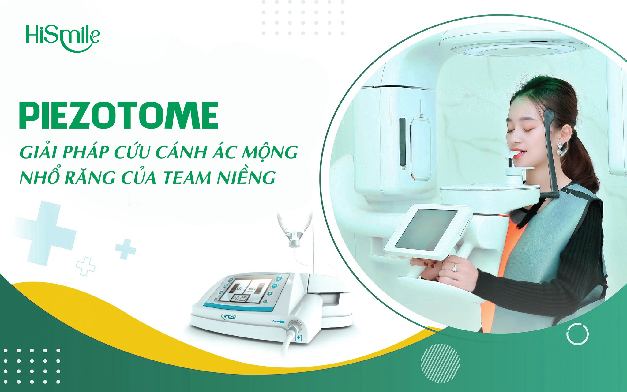 PIEZOTOME – GIẢI PHÁP GIẢM ĐAU TRONG NHỔ RĂNG PHỤC VỤ CHỈNH NHA